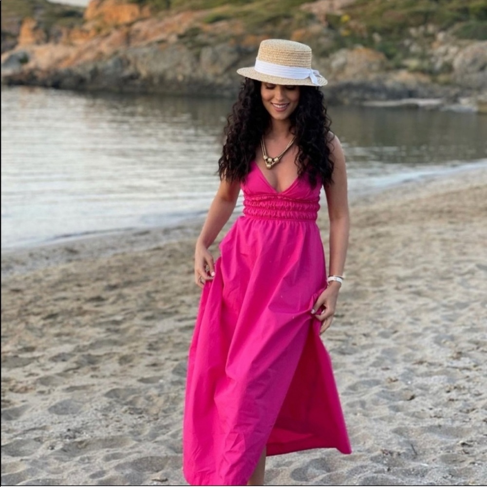 NWT ZARA VOLUMINOUS POPLIN DRESS